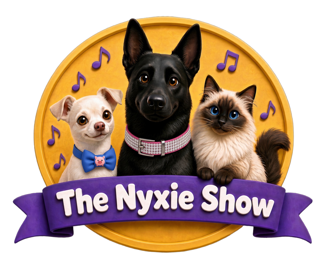 The Nyxie Show — Nyxie, Finn, and Atreyu